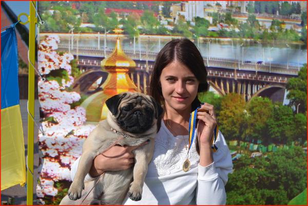 Лучший Юниор кобель CANIS CELEBRI MUNCHHAUSEN - ЮСАС